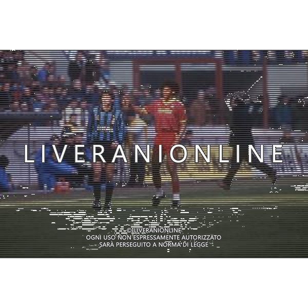 DIAP-RETROSPETTIVA ALDAIR CALCIATORE NELLA FOTO ALDAIR CON LA MAGLIA DELLA ROMA CALCIO NELL\'ANNO 1991-92 AG ALDO LIVERANI SAS