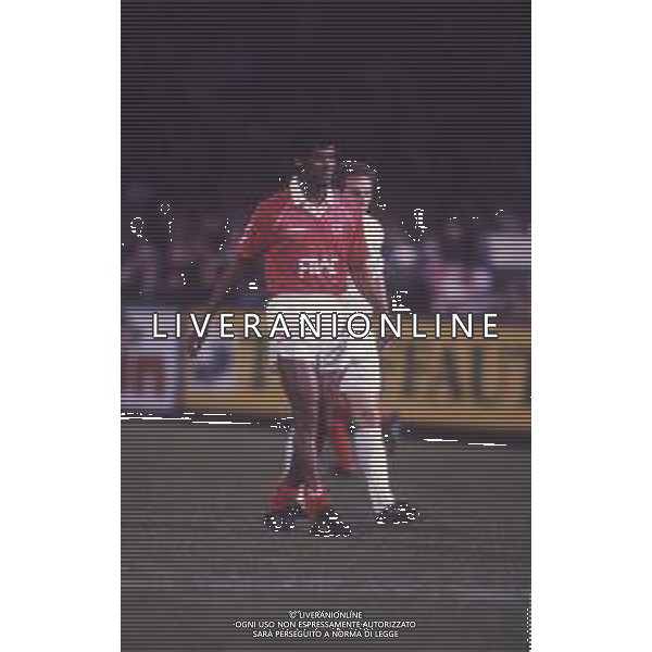 DIAP-RETROSPETTIVA ALDAIR CALCIATORE NELLA FOTO ALDAIR CON LA MAGLIA DEL BENFICA CALCIO 1989-90 AG ALDO LIVERANI SAS