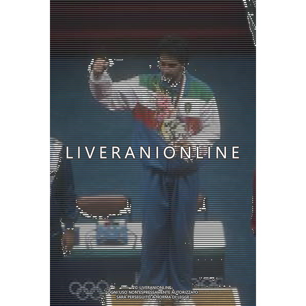 DIAP-RETROSPETTIVA STEFANO CERIONI SCHERMA NELLA FOTO STEFANO CERIONI ALLE OLIMPIADI DI SEUL NELL\'ANNO 1988 AG ALDO LIVERANI SAS