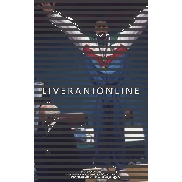 DIAP-RETROSPETTIVA STEFANO CERIONI SCHERMA NELLA FOTO STEFANO CERIONI ALLE OLIMPIADI DI SEUL NELL\'ANNO 1988 AG ALDO LIVERANI SAS