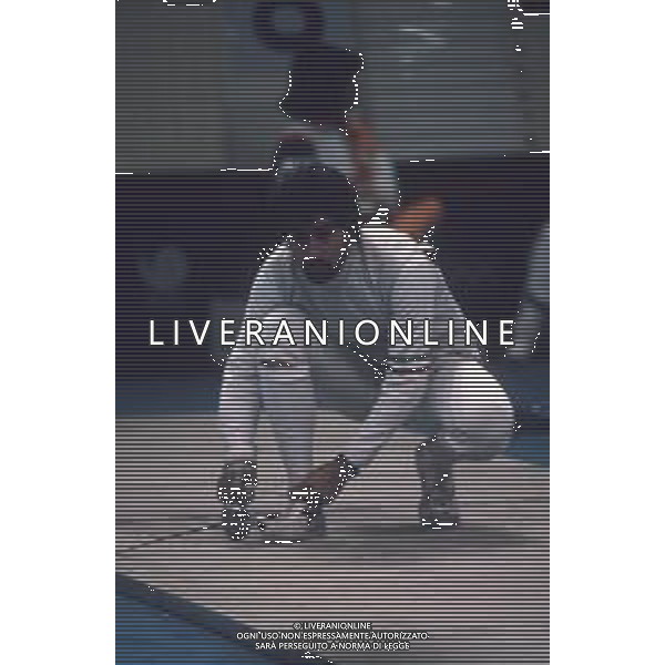 DIAP-RETROSPETTIVA STEFANO CERIONI SCHERMA NELLA FOTO STEFANO CERIONI ALLE OLIMPIADI DI SEUL NELL\'ANNO 1988 AG ALDO LIVERANI SAS