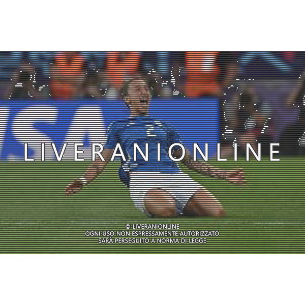 TVRG Italia vs Spagna nella foto Elisabetta Oliviero (Italia) esultanza dopo il gol dell\'1 a 0 Berna (SVI) 11-07-2025 Stadio Wankdorf Italia vs Spagna Campionati Europei femminili UEFA Euro 2025 Gruppo B - 3a giornata foto Roberto Garavaglia/Agenzia Aldo Liverani sas