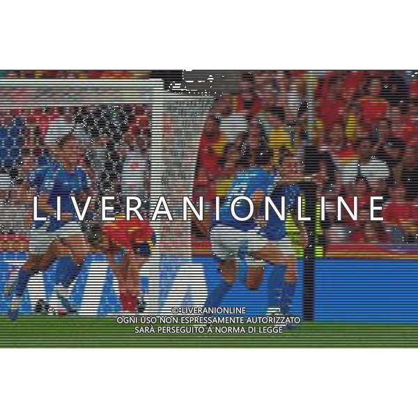 TVEM July 11, 2025 Bern, Switzerland - Italy vs Spain - Women\'s UEFA Euro 2025 - Stadion Wankdorf. In the pic: Elisabetta Oliviero of Italy celebrates after scoring a goal with Martina Lenzini of Italy ©TVEM Emmanuele Mastrodonato - AGENZIA ALDO LIVERANI SAS