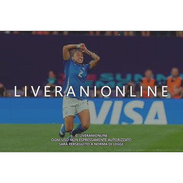 TVEM July 11, 2025 Bern, Switzerland - Italy vs Spain - Women\'s UEFA Euro 2025 - Stadion Wankdorf. In the pic: Elisabetta Oliviero of Italy celebrates after scoring a goal ©TVEM Emmanuele Mastrodonato - AGENZIA ALDO LIVERANI SAS