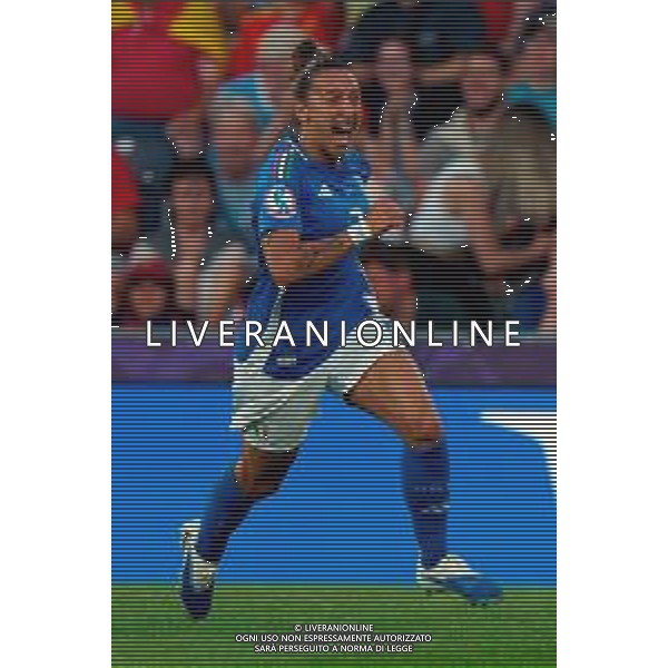 TVEM July 11, 2025 Bern, Switzerland - Italy vs Spain - Women\'s UEFA Euro 2025 - Stadion Wankdorf. In the pic: Elisabetta Oliviero of Italy celebrates after scoring a goal ©TVEM Emmanuele Mastrodonato - AGENZIA ALDO LIVERANI SAS
