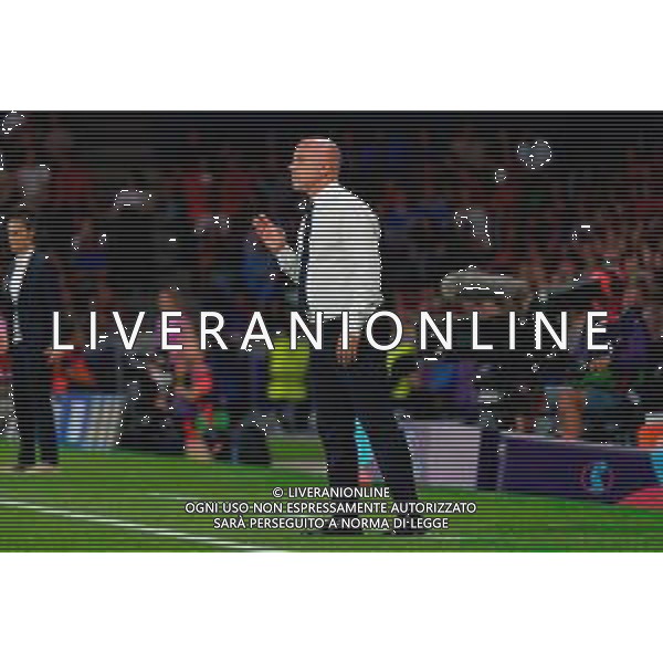 TVEM July 11, 2025 Bern, Switzerland - Italy vs Spain - Women\'s UEFA Euro 2025 - Stadion Wankdorf. In the pic: Andrea Soncin head coach of Italy ©TVEM Emmanuele Mastrodonato - AGENZIA ALDO LIVERANI SAS