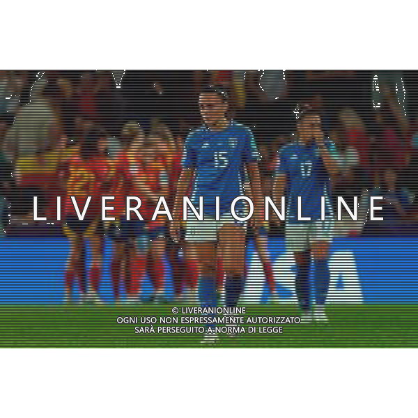 TVEM July 11, 2025 Bern, Switzerland - Italy vs Spain - Women\'s UEFA Euro 2025 - Stadion Wankdorf. In the pic: Annamaria Serturini of Italy disappointment foto emmanuele mastrodonato-ag aldo liverani sas