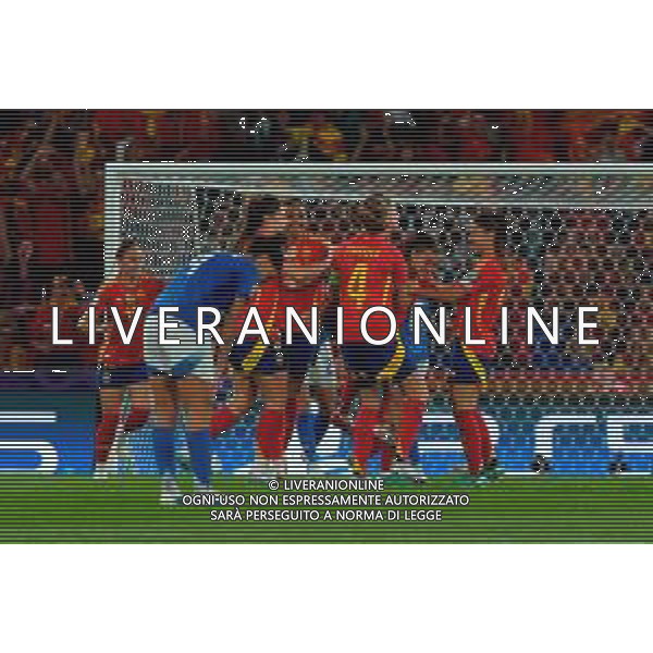TVEM July 11, 2025 Bern, Switzerland - Italy vs Spain - Women\'s UEFA Euro 2025 - Stadion Wankdorf. In the pic: Patri Guijarro of Spain celebrates after scoring a goal with teammates foto emmanuele mastrodonato-ag aldo liverani sas