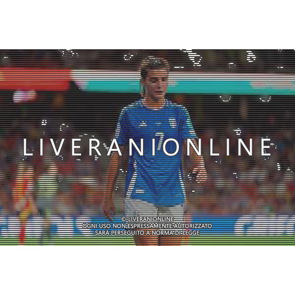 TVEM July 11, 2025 Bern, Switzerland - Italy vs Spain - Women\'s UEFA Euro 2025 - Stadion Wankdorf. In the pic: Sofia Cantore of Italy foto emmanuele mastrodonato-ag aldo liverani sas
