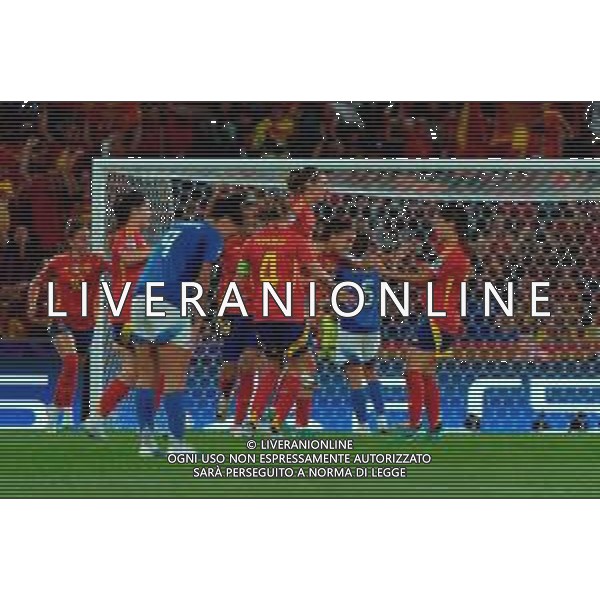 TVEM July 11, 2025 Bern, Switzerland - Italy vs Spain - Women\'s UEFA Euro 2025 - Stadion Wankdorf. In the pic: Patri Guijarro of Spain celebrates after scoring a goal with teammates foto emmanuele mastrodonato-ag aldo liverani sas