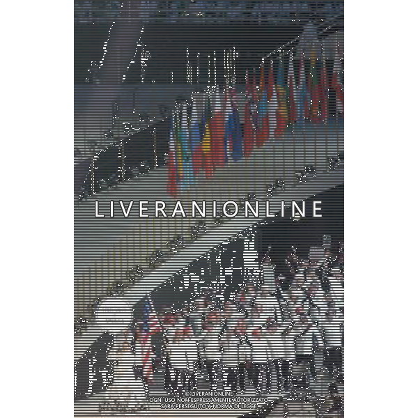 Torino 10 febbraio 2006 Cerimonia inaugurazione XX olimpiadi invernali Torino 2006 nella foto: la delegazione americana foto Arcaini / Agenzia Aldo Liverani