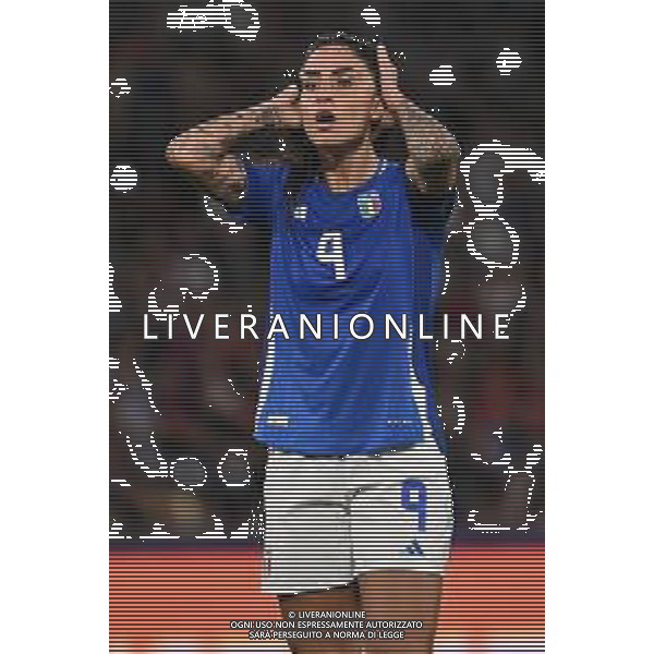 TVRG Italia vs Spagna nella foto Martina Piemonte (Italia) Berna (SVI) 11-07-2025 Stadio Wankdorf Italia vs Spagna Campionati Europei femminili UEFA Euro 2025 Gruppo B - 3a giornata foto Roberto Garavaglia/Agenzia Aldo Liverani sas