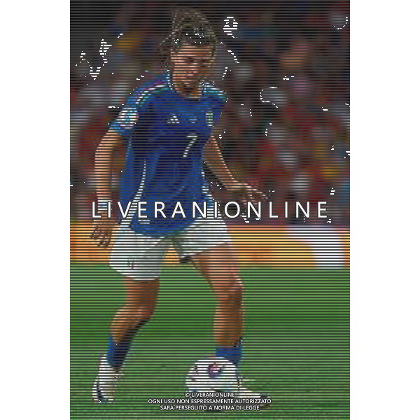 TVEM July 11, 2025 Bern, Switzerland - Italy vs Spain - Women\'s UEFA Euro 2025 - Stadion Wankdorf. In the pic: Sofia Cantore of Italy -TVEM Italia vs Spagna Campionati Europei femminili UEFA Euro 2025 BERNA - SVIZZERA 11.07.2025 ©TVEM Emmanuele Mastrodonato - AGENZIA ALDO LIVERANI SAS