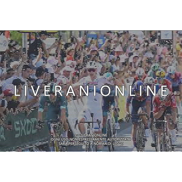 13-07-2025 Tour De France; Tappa 09 Chinon - Chateauroux; 2025, Soudal - Quick Step; 2025, Lidl - Trek; 2025, Lotto; Merlier, Tim; Milan, Jonathan; De Lie, Arnaud; Chateauroux; ©SIROTTI - AGENZIA ALDO LIVERANI SAS