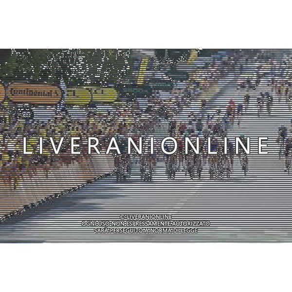 13-07-2025 Tour De France; Tappa 09 Chinon - Chateauroux; 2025, Soudal - Quick Step; 2025, Lidl - Trek; Merlier, Tim; Milan, Jonathan; Chateauroux; ©SIROTTI - AGENZIA ALDO LIVERANI SAS