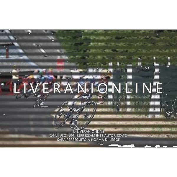 14-07-2025 Tour De France; Tappa 10 Ennezat - Le Mont Dore; 2025, Soudal - Quick Step; Evenepoel, Remco; Le Mont Dore; ©SIROTTI - AGENZIA ALDO LIVERANI SAS