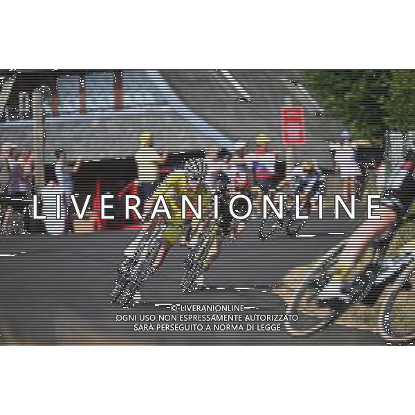 14-07-2025 Tour De France; Tappa 10 Ennezat - Le Mont Dore; 2025, Uae Team Emirates - Xrg; 2025, Visma - Lease A Bike; Pogacar, Tadej; Vingegaard, Jonas; Le Mont Dore; ©SIROTTI - AGENZIA ALDO LIVERANI SAS