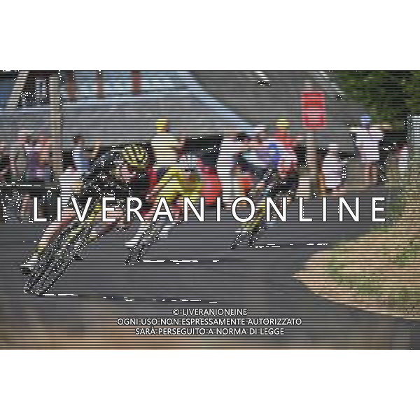 14-07-2025 Tour De France; Tappa 10 Ennezat - Le Mont Dore; 2025, Visma - Lease A Bike; Jorgenson, Matteo; Le Mont Dore; ©SIROTTI - AGENZIA ALDO LIVERANI SAS