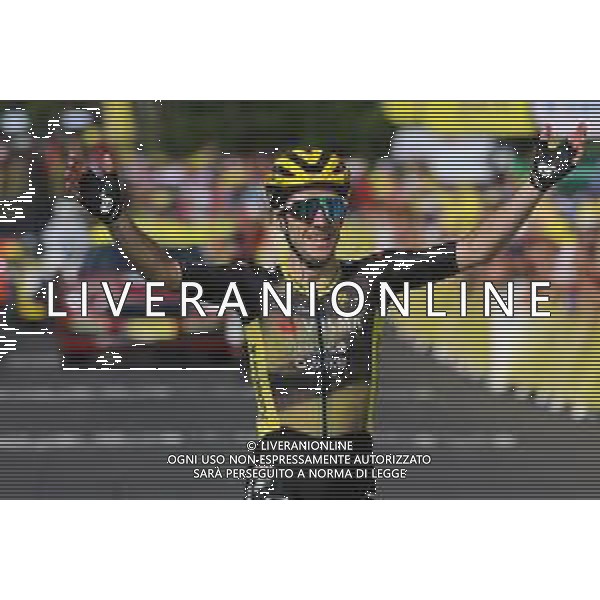 14-07-2025 Tour De France; Tappa 10 Ennezat - Le Mont Dore; 2025, Visma - Lease A Bike; Yates, Simon; Le Mont Dore; ©SIROTTI - AGENZIA ALDO LIVERANI SAS
