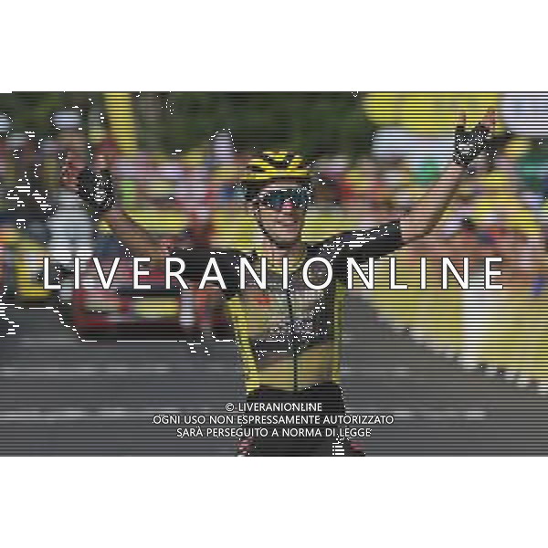14-07-2025 Tour De France; Tappa 10 Ennezat - Le Mont Dore; 2025, Visma - Lease A Bike; Yates, Simon; Le Mont Dore; ©SIROTTI - AGENZIA ALDO LIVERANI SAS
