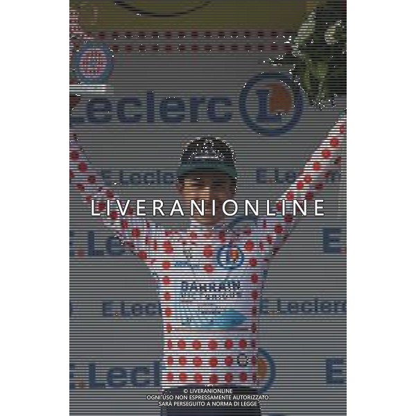14-07-2025 Tour De France; Tappa 10 Ennezat - Le Mont Dore; 2025, Bahrain - Victorious; Martinez, Lenny; Le Mont Dore; ©SIROTTI - AGENZIA ALDO LIVERANI SAS