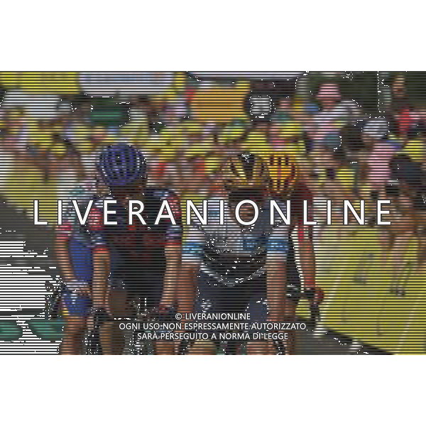 14-07-2025 Tour De France; Tappa 10 Ennezat - Le Mont Dore; 2025, Soudal - Quick Step; Evenepoel, Remco; Le Mont Dore; ©SIROTTI - AGENZIA ALDO LIVERANI SAS