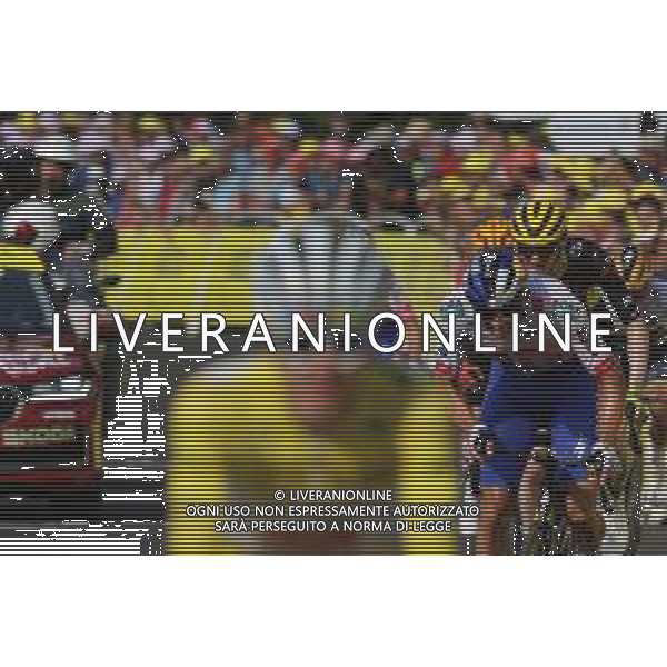 14-07-2025 Tour De France; Tappa 10 Ennezat - Le Mont Dore; 2025, Red Bull - Bora Hansgrohe; Lipowitz, Florian; Le Mont Dore; ©SIROTTI - AGENZIA ALDO LIVERANI SAS