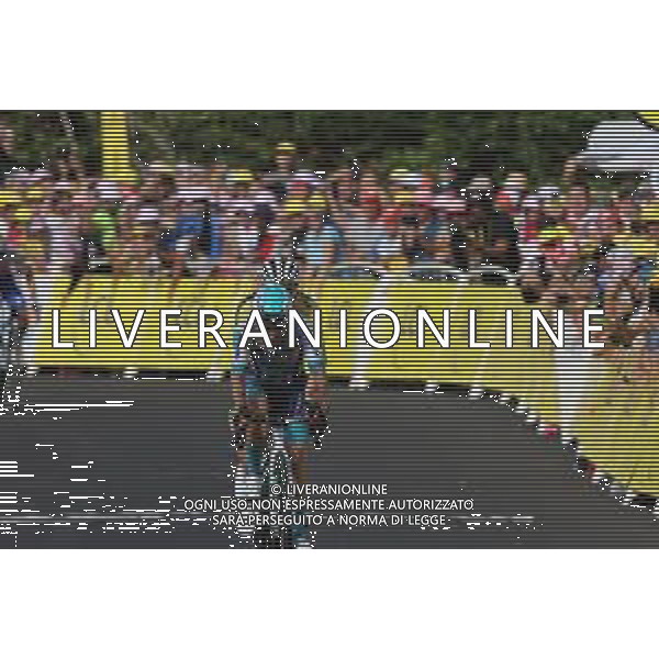 14-07-2025 Tour De France; Tappa 10 Ennezat - Le Mont Dore; 2025, Bahrain - Victorious; Martinez, Lenny; Le Mont Dore; ©SIROTTI - AGENZIA ALDO LIVERANI SAS
