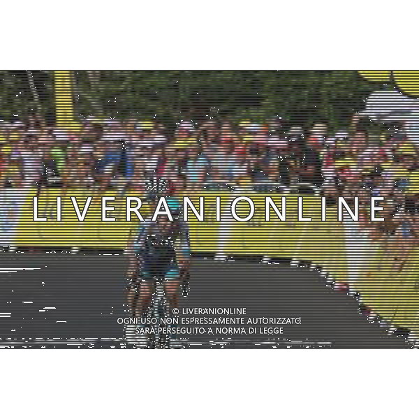 14-07-2025 Tour De France; Tappa 10 Ennezat - Le Mont Dore; 2025, Bahrain - Victorious; Martinez, Lenny; Le Mont Dore; ©SIROTTI - AGENZIA ALDO LIVERANI SAS