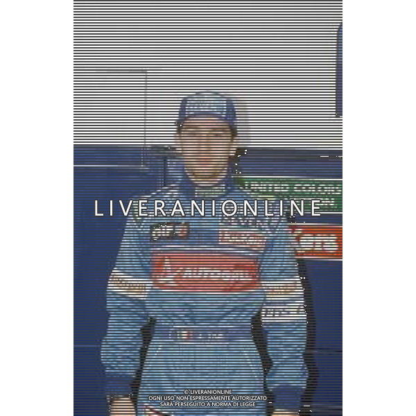 DIAP-RETROSPETTIVA JARNO TRULLI PILOTA F1 NELLA FOTO JARNO TRULLI NELL\'ANNO 1996 AG CONTROLUCE-AG ALDO LIVERANI SAS