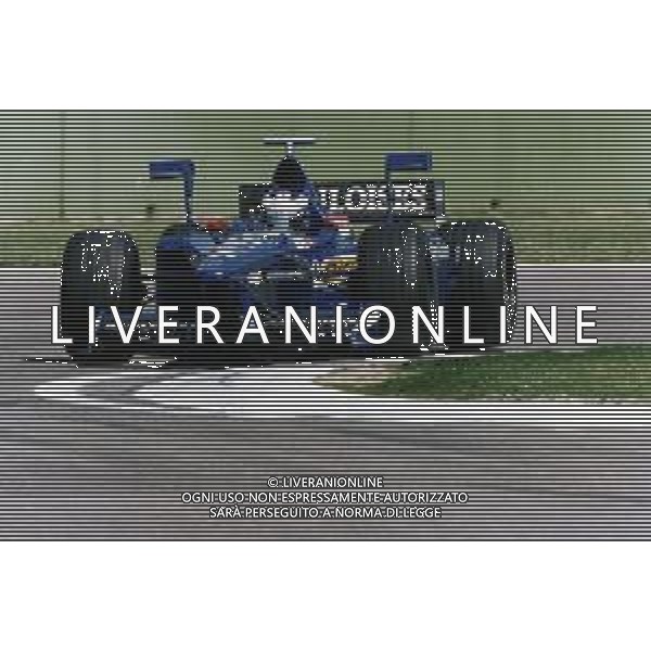 ST-RETROSPETTIVA JARNO TRULLI PILOTA F1 NELLA FOTO JARNO TRULLI CON LA PEUGEOT-PROST NELL\'ANNO 1998 AG CONTROLUCE-AG ALDO LIVERANI SAS 