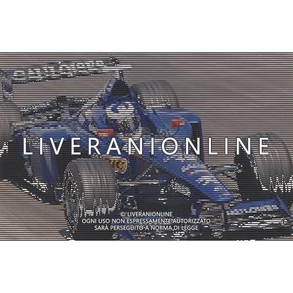 ST-RETROSPETTIVA JARNO TRULLI PILOTA F1 NELLA FOTO JARNO TRULLI CON LA PEUGEOT-PROST NELL\'ANNO 1998 AG CONTROLUCE-AG ALDO LIVERANI SAS  