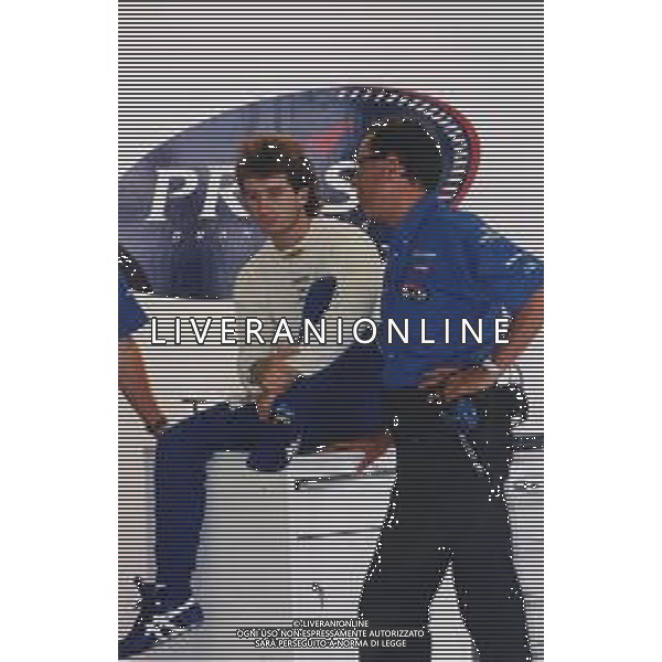 ST-RETROSPETTIVA JARNO TRULLI PILOTA F1 NELLA FOTO JARNO TRULLI CON LA PEUGEOT-PROST NELL\'ANNO 1998 CON CESARE FIORIO AG CONTROLUCE-AG ALDO LIVERANI SAS  