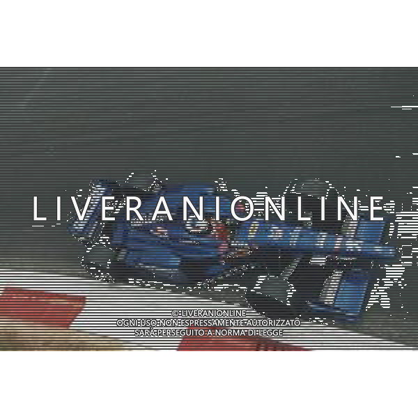 ST-RETROSPETTIVA JARNO TRULLI PILOTA F1 NELLA FOTO JARNO TRULLI CON LA PEUGEOT-PROST NELL\'ANNO 1998 AG CONTROLUCE-AG ALDO LIVERANI SAS  