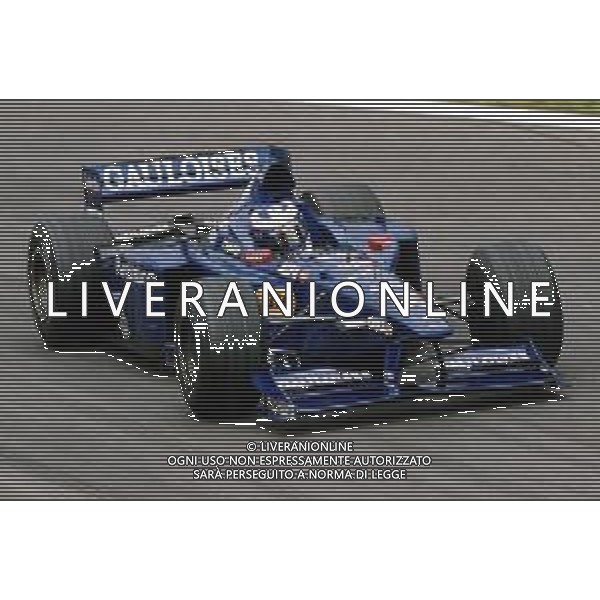 ST-RETROSPETTIVA JARNO TRULLI PILOTA F1 NELLA FOTO JARNO TRULLI CON LA PEUGEOT-PROST NELL\'ANNO 1998 AG CONTROLUCE-AG ALDO LIVERANI SAS  