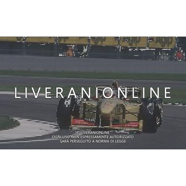 DIAP-RETROSPETTIVA MARTIN BRUNDLE PILOTA F1 NELLA FOTO MARTIN BRUNDLE NELL\'ANNO 1996 AG CONTROLUCE-AG ALDO LIVERANI SAS