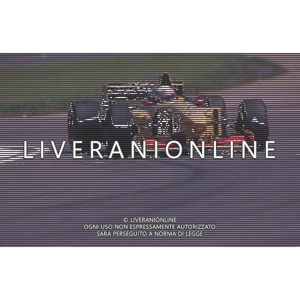 DIAP-RETROSPETTIVA MARTIN BRUNDLE PILOTA F1 NELLA FOTO MARTIN BRUNDLE NELL\'ANNO 1996 AG CONTROLUCE-AG ALDO LIVERANI SAS