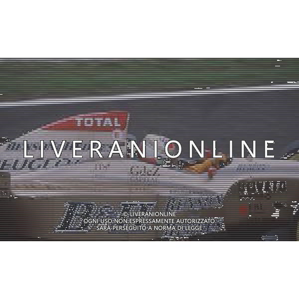 DIAP-RETROSPETTIVA MARTIN BRUNDLE PILOTA F1 NELLA FOTO MARTIN BRUNDLE NELL\'ANNO 1996 AG CONTROLUCE-AG ALDO LIVERANI SAS