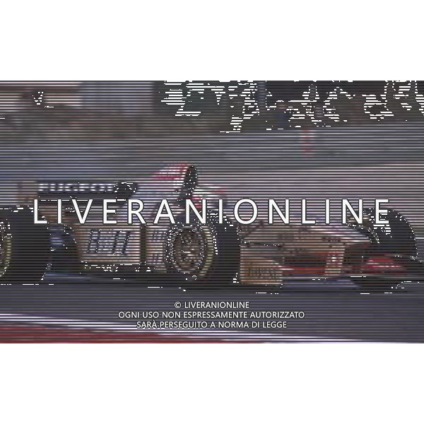 DIAP-RETROSPETTIVA MARTIN BRUNDLE PILOTA F1 NELLA FOTO MARTIN BRUNDLE NELL\'ANNO 1996 AG CONTROLUCE-AG ALDO LIVERANI SAS