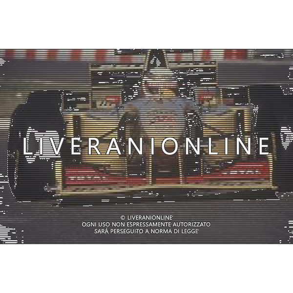 DIAP-RETROSPETTIVA MARTIN BRUNDLE PILOTA F1 NELLA FOTO MARTIN BRUNDLE NELL\'ANNO 1996 AG CONTROLUCE-AG ALDO LIVERANI SAS