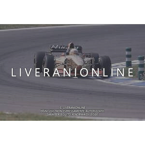 DIAP-RETROSPETTIVA MARTIN BRUNDLE PILOTA F1 NELLA FOTO MARTIN BRUNDLE NELL\'ANNO 1996 AG CONTROLUCE-AG ALDO LIVERANI SAS