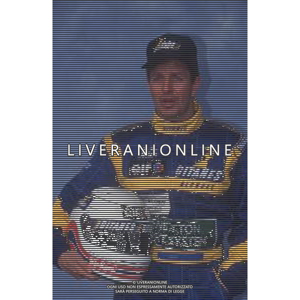 DIAP-RETROSPETTIVA MARTIN BRUNDLE PILOTA F1 NELLA FOTO MARTIN BRUNDLE NELL\'ANNO 1995 AG CONTROLUCE-AG ALDO LIVERANI SAS
