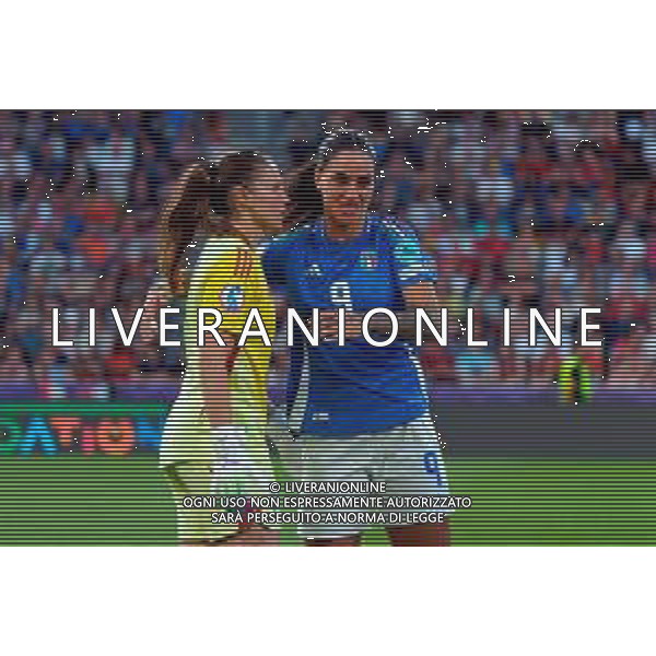 TVEM July 11, 2025 Bern, Switzerland - Italy vs Spain - Women\'s UEFA Euro 2025 - Stadion Wankdorf. In the pic: Laura Giuliani of Italy and Martina Piemonte of Italy FOTO EMMANUELE MASTRODONATO-AG ALDO LIVERANI SAS