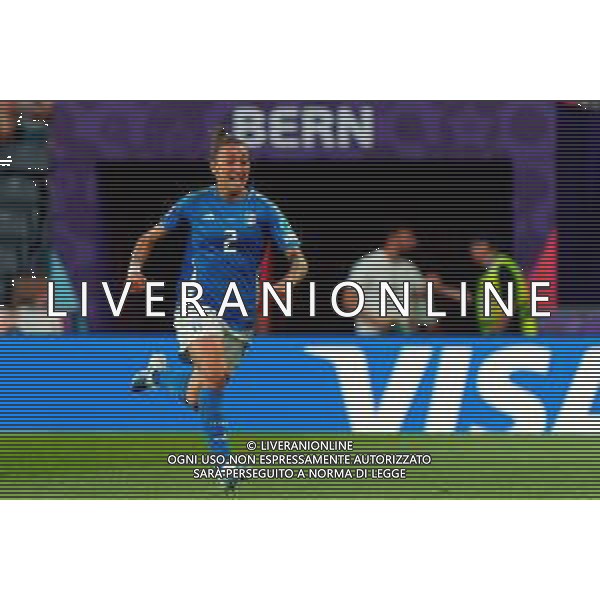 TVEM July 11, 2025 Bern, Switzerland - Italy vs Spain - Women\'s UEFA Euro 2025 - Stadion Wankdorf. In the pic: Elisabetta Oliviero of Italy celebrates after scoring a goal FOTO EMMANUELE MASTRODONATO-AG ALDO LIVERANI SAS