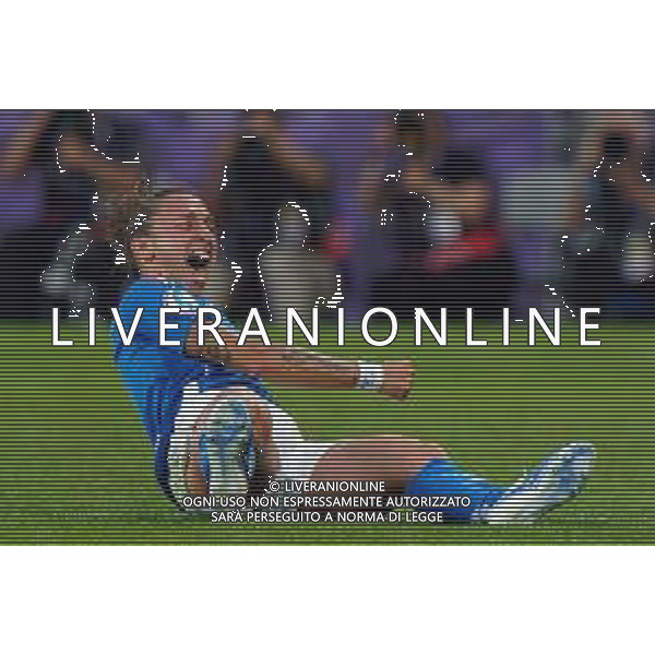 TVEM July 11, 2025 Bern, Switzerland - Italy vs Spain - Women\'s UEFA Euro 2025 - Stadion Wankdorf. In the pic: Elisabetta Oliviero of Italy celebrates after scoring a goal FOTO EMMANUELE MASTRODONATO-AG ALDO LIVERANI SAS