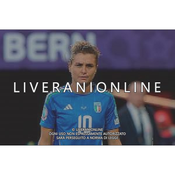 TVEM July 11, 2025 Bern, Switzerland - Italy vs Spain - Women\'s UEFA Euro 2025 - Stadion Wankdorf. In the pic: Cristiana Girelli of Italy FOTO EMMANUELE MASTRODONATO-AG ALDO LIVERANI SAS