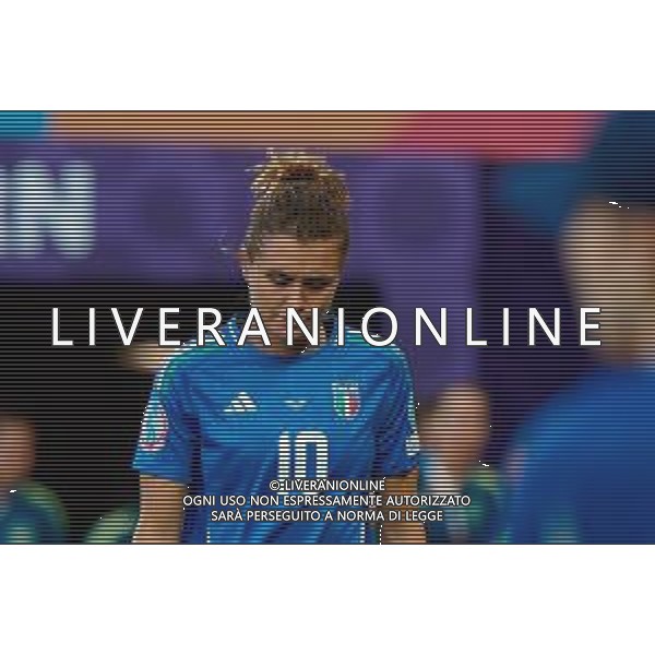 TVEM July 11, 2025 Bern, Switzerland - Italy vs Spain - Women\'s UEFA Euro 2025 - Stadion Wankdorf. In the pic: Cristiana Girelli of Italy FOTO EMMANUELE MASTRODONATO-AG ALDO LIVERANI SAS