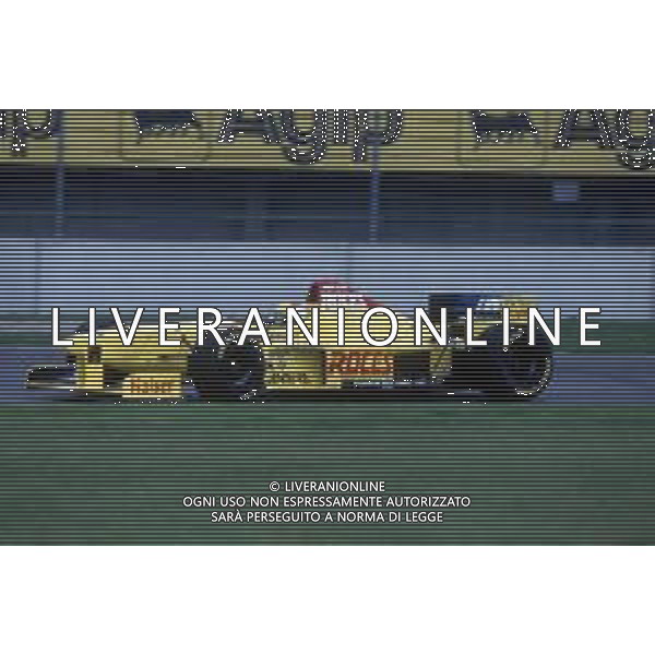 DIAP-RETROSPETTIVA LUCA BADOER PILOTA F1 NELLA FOTO LUCA BADOER NELL\'ANNO 1996 AG ALDO LIVERANI SAS