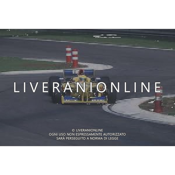DIAP-RETROSPETTIVA LUCA BADOER PILOTA F1 NELLA FOTO LUCA BADOER NELL\'ANNO 1996 AG ALDO LIVERANI SAS