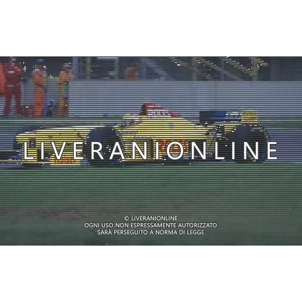 DIAP-RETROSPETTIVA LUCA BADOER PILOTA F1 NELLA FOTO LUCA BADOER NELL\'ANNO 1996 AG ALDO LIVERANI SAS